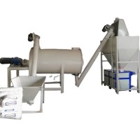 10-12t/h Automatic Dry Mortar Mixer Plant Ceramic Tile Adhesive Mortar Production Line