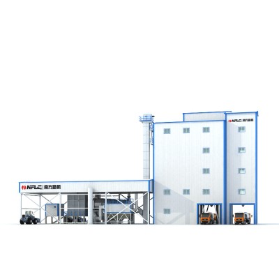 Simple Dry Mix Mortar Plant Interior Wall Powder Putty Production Line