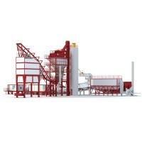 LB2000 160tph asphalt mixing plant design with good quality